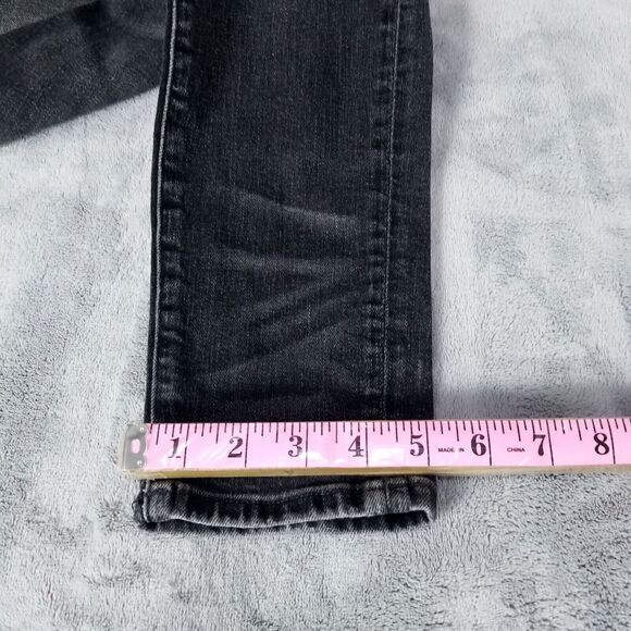 American eagle Jeans Skinny Mens 28×28 Black Athletic - Picture 6 of 12
